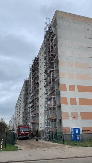 Balkonsanierung Herrmann-Hesse-Straße Magdeburg Bever Gerüstbau
